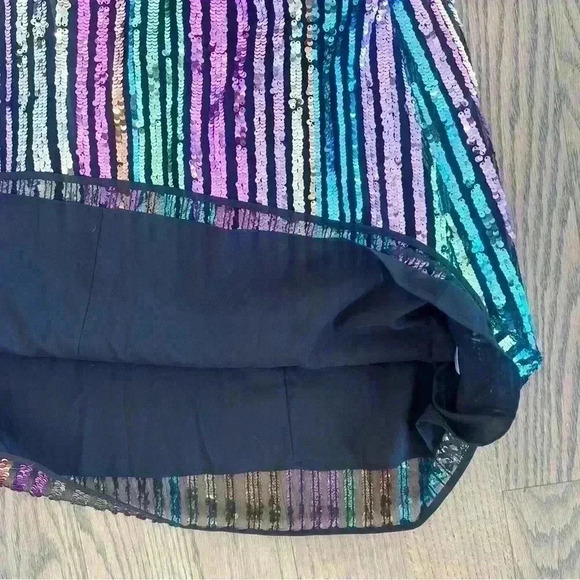 Halogen X Atlantic Pacific Women’s Multi Color Sequin Dress Size Medium - Picture 11 of 13